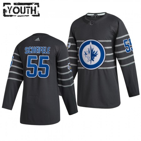Winnipeg Jets Trikot Mark Scheifele 55 Grau 2020 NHL All-Star Adidas Authentic - Kinder